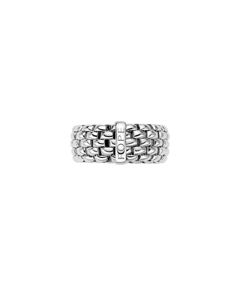 Essentials Flex'It Ring, Large - 18ct White Gold - AN05L-B