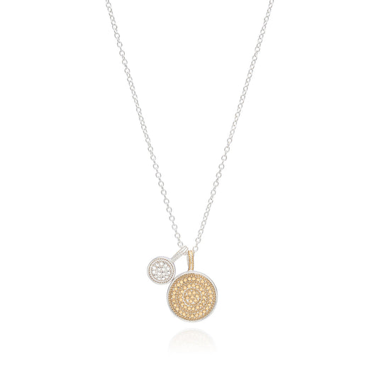 Circle of Life Necklace - Gold - 0698N-TWT
