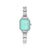 Paris Turquoise Rectangular Ladies Watch - 076037/032