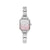 Time Paris Watch, Fade Glitter Pink-Silver Dial - 076037/034