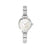 Paris Oval Mother Of Pearl Dial Watch - White/Silver - 076038/008