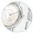 Paris Oval Mother Of Pearl Dial Watch - White/Silver - 076038/008