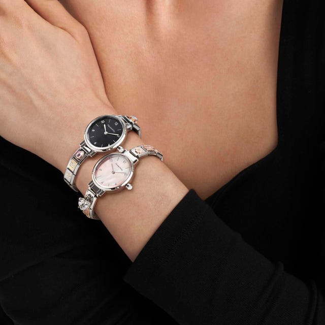 Black Oval Ladies Watch - 076038/012