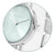 Paris Oval Sunray Dial Watch - Sage Green/Silver - 076038/032