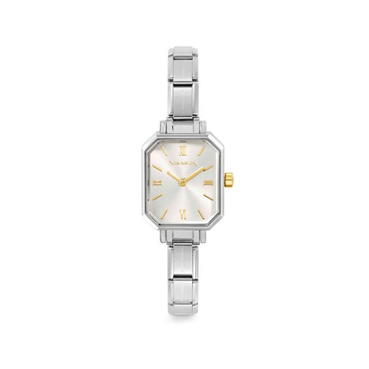 Time Paris Sunray Silver Dial Ladies Watch - 076039/017