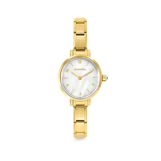 Time Oval MOP Ladies Watch - 076041/008