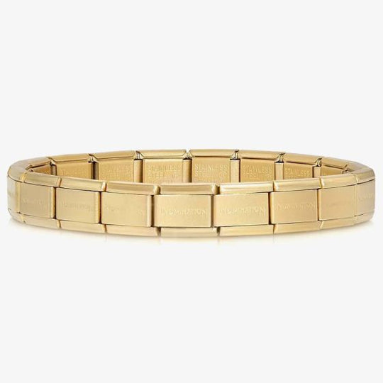 Composable Matte Gold Starter Bracelet, 18cm - 030001/SI/065