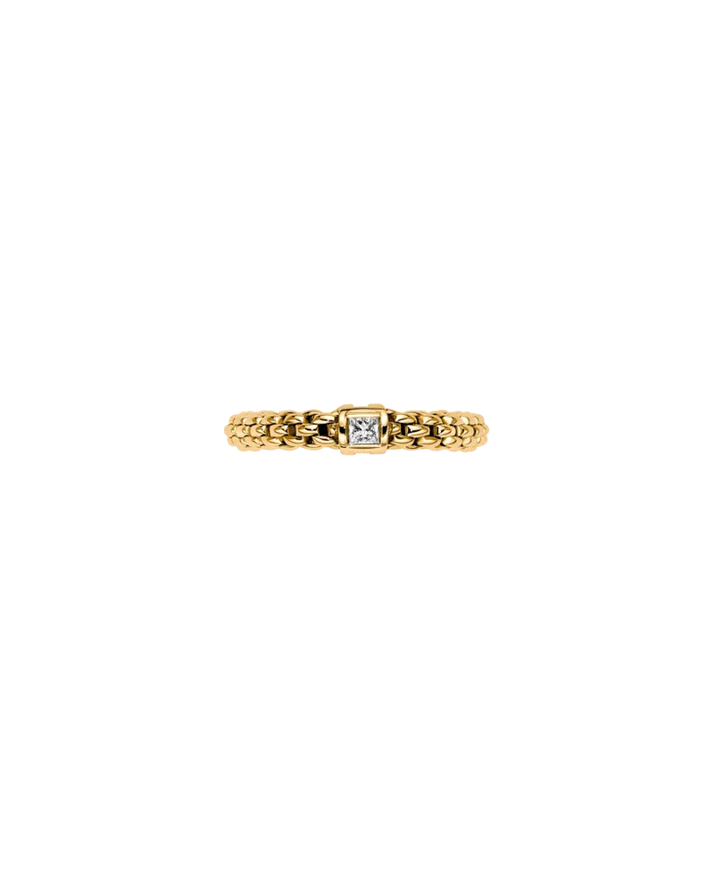 Souls Flex'It Ring With Diamonds, Medium - 18ct Yellow Gold - 09E08AX_BB_G_XGX_00M