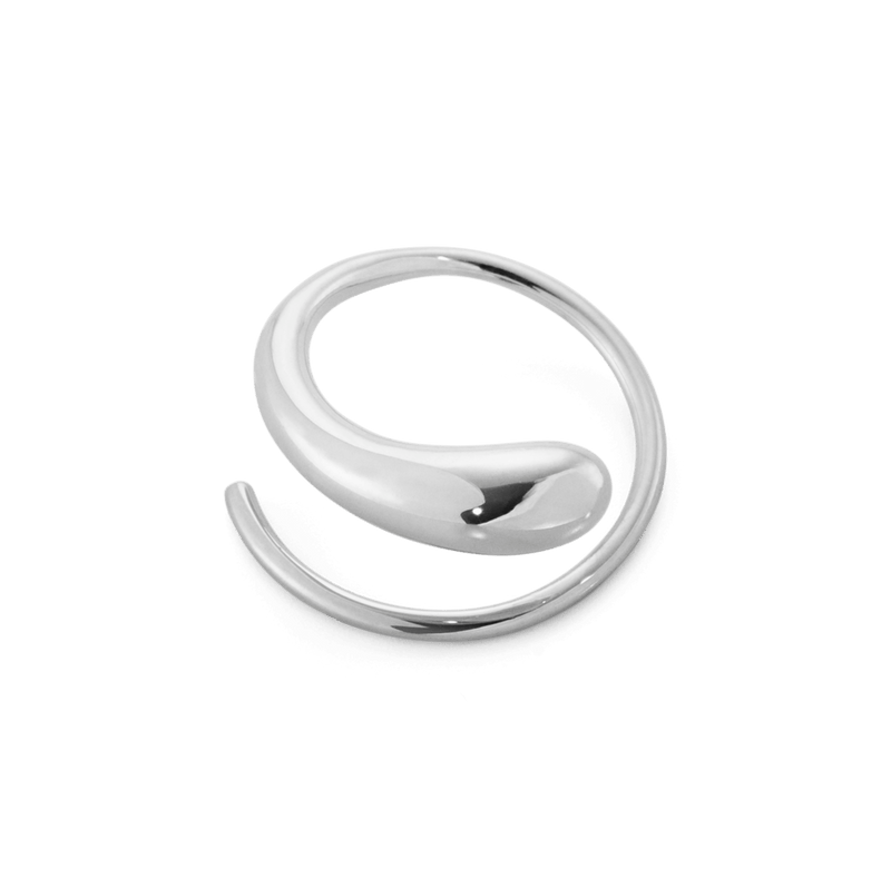 Mercy Swirl Earring - Silver - 10015148