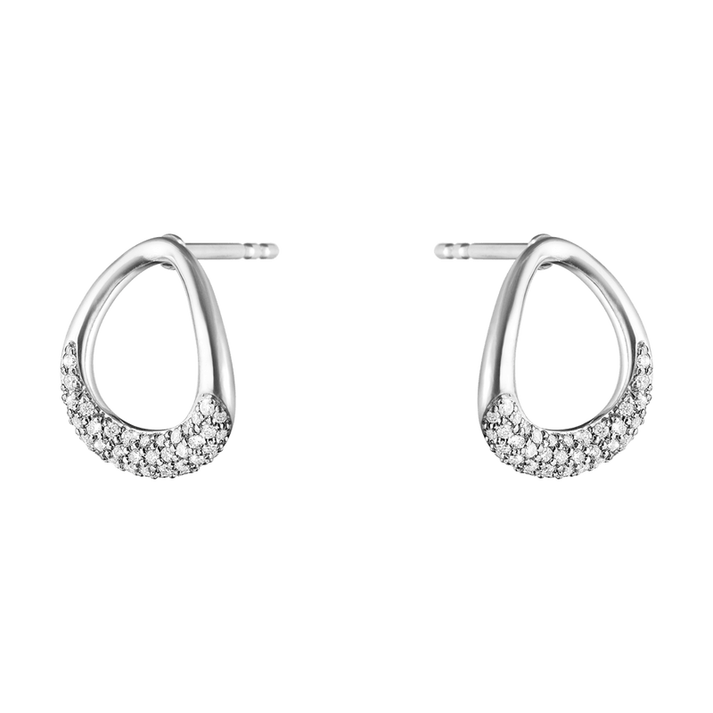 Offspring Diamond Earrings - Silver - 10015849