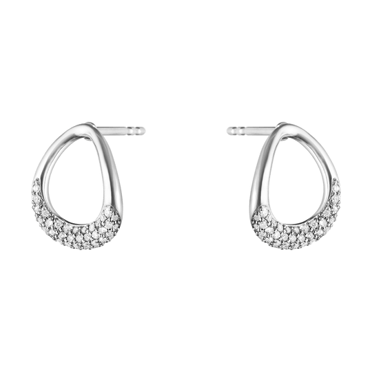 Offspring Diamond Earrings - Silver - 10015849