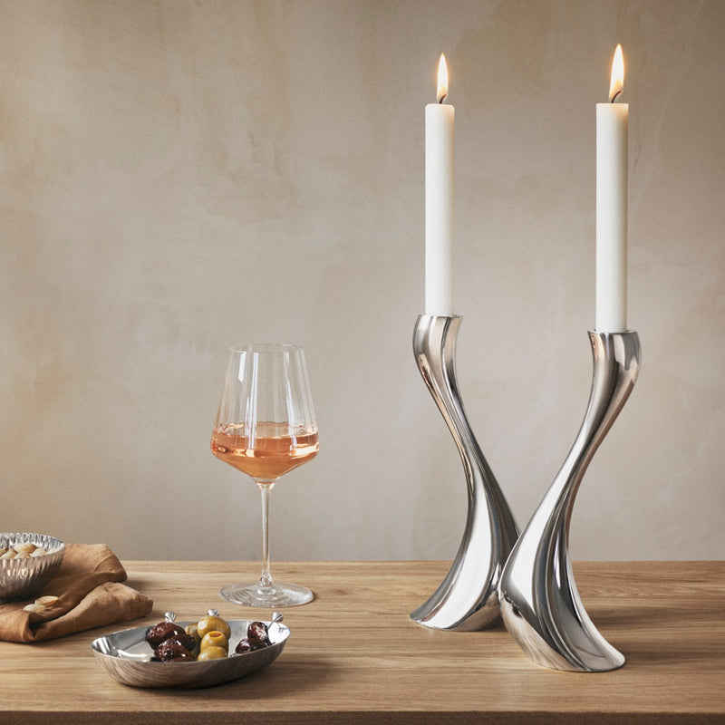 Cobra Set of 2 Candleholders