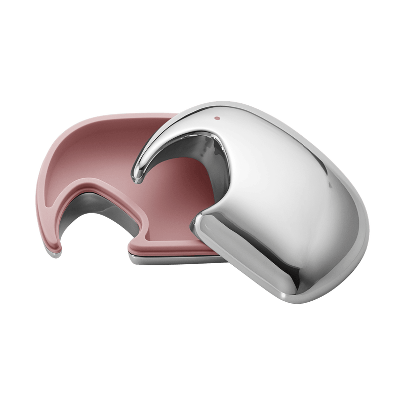 Elephant Keepsake Box, Stainless Steel/Light Pink - 10019780