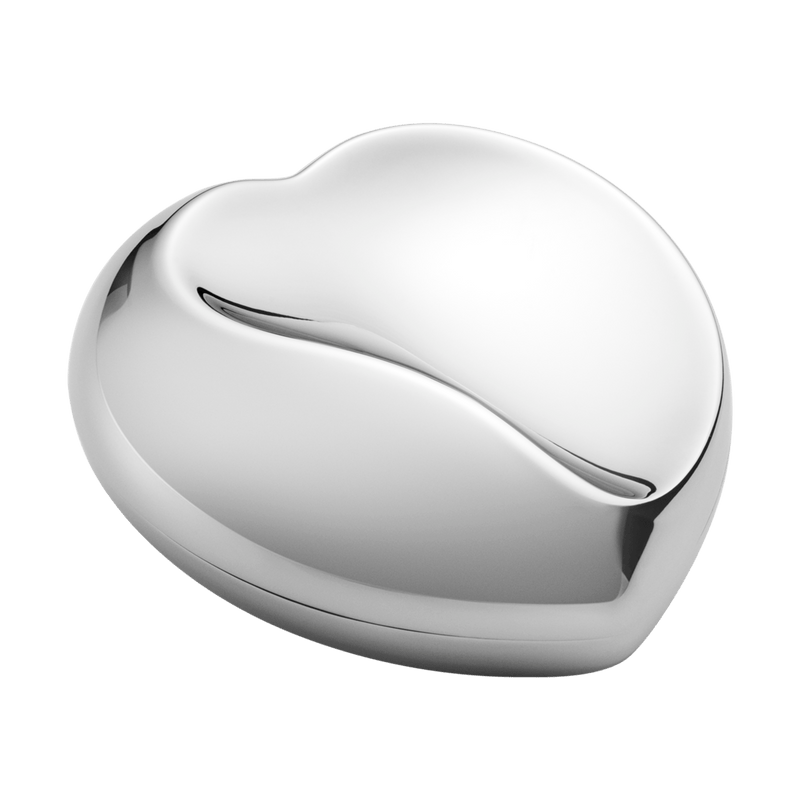 Heart Shaped Box, Small - Stainless Steel - 10019817