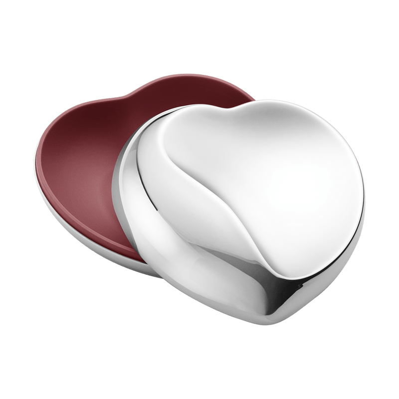 Heart Shaped Box, Large - Stainless Steel - 10019818