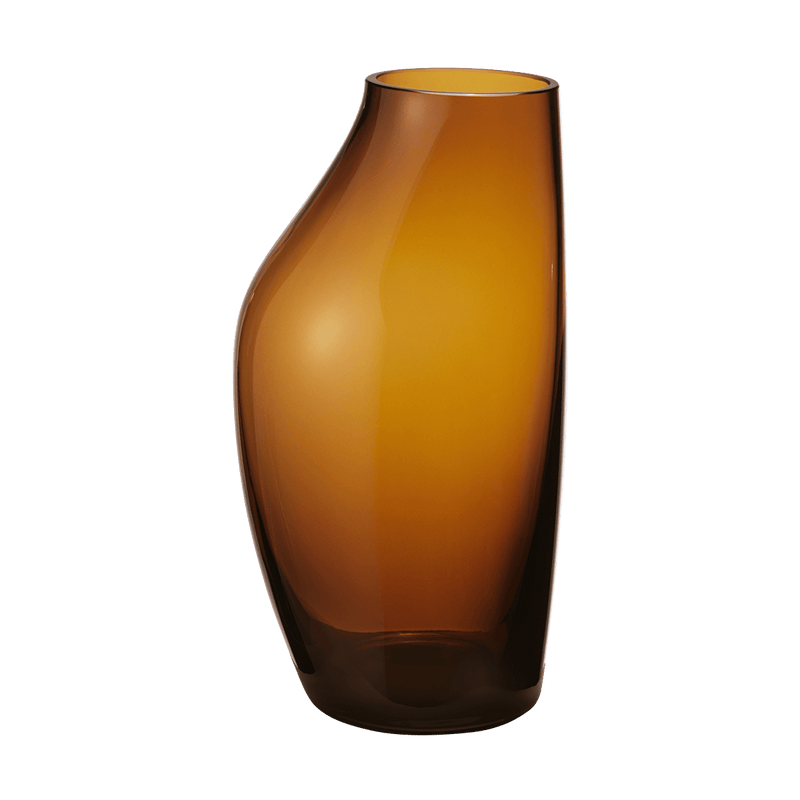 Glass Sky Vase, Amber, Large - 10019907
