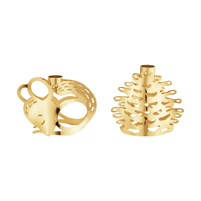 2023 Taper Candleholder Set of 2 - 10020157