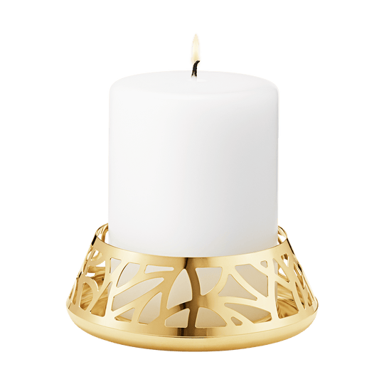 2023 Pillar Candleholder - Gold - 10020158