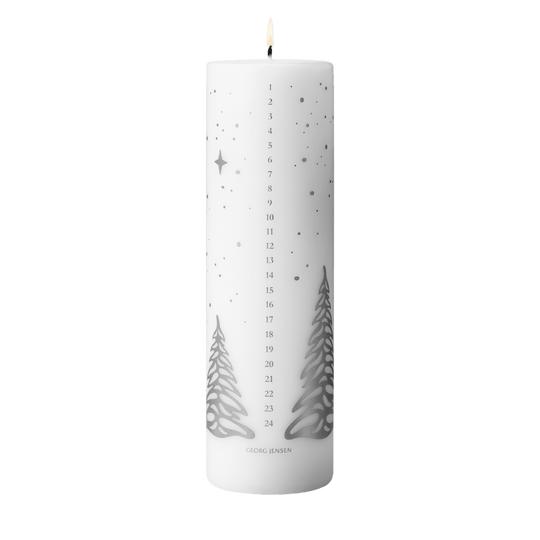 2023 Advent Calendar Candle - Silver - 10020163