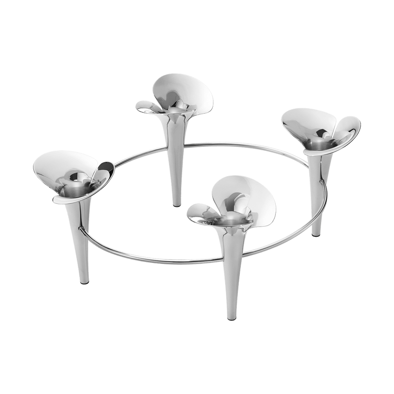 Bloom Botanica Taper Candleholder - Stainless Steel - 10020271