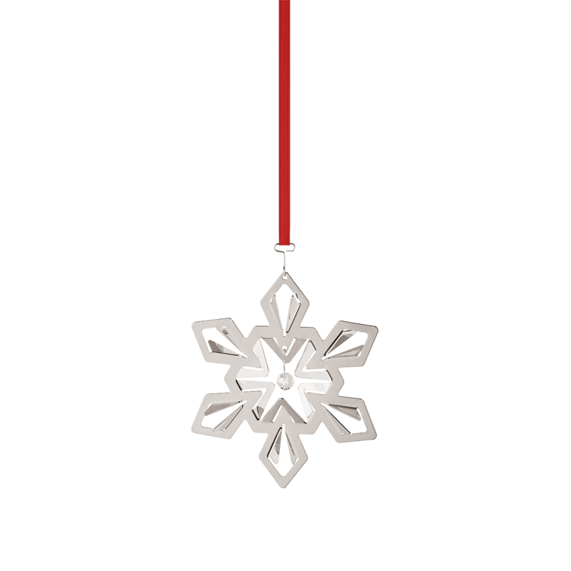 2024 Snowflake Christmas Ornament - Silver - 10020391
