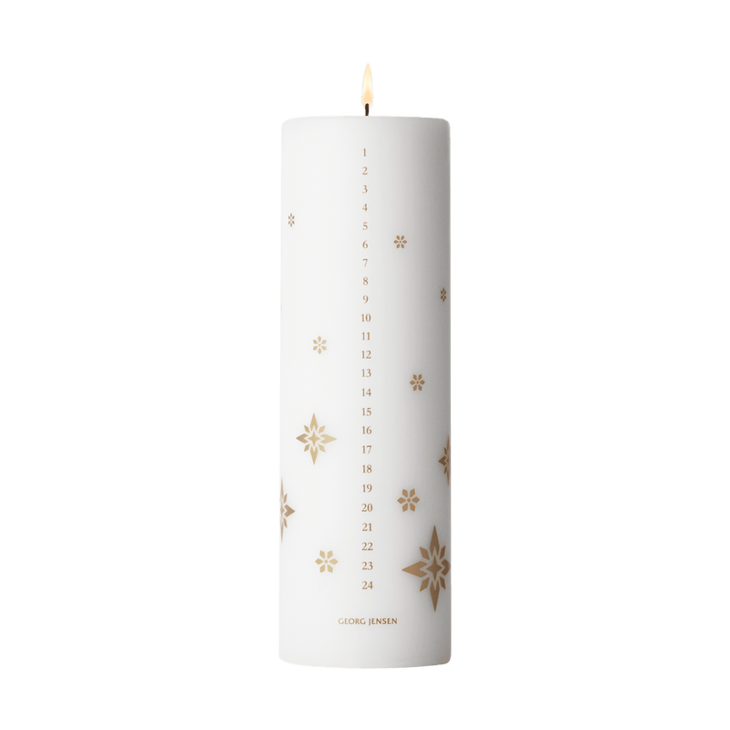 2024 Calendar Candle, Gold - 10020420