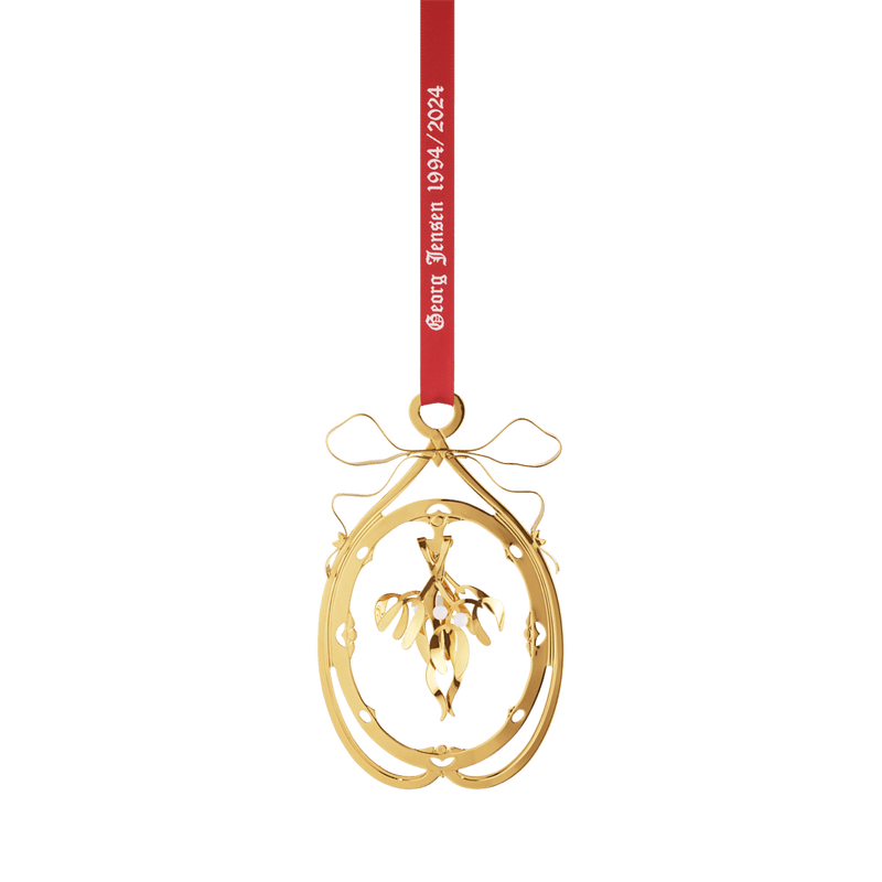 2024 Christmas Mistletoe Mobile - Gold - 10020423