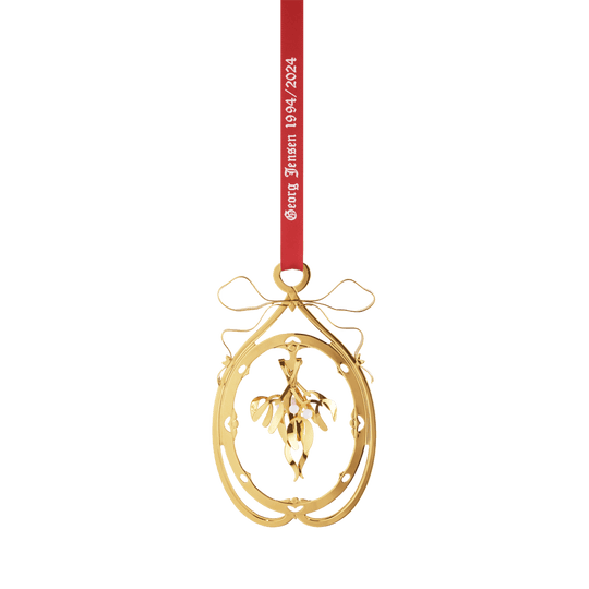 2024 Christmas Mistletoe Mobile - Gold - 10020423
