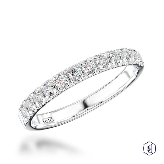 Platinum Skye Eternity Wedding Band - 0.33ct