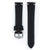 Liberty Artisan Leather Watch Strap NQR, Long, 18mm Wide - Black - 10900250-2-18-SB