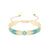 Peeky Bracelet - Turquoise/White - BE-XS-11310