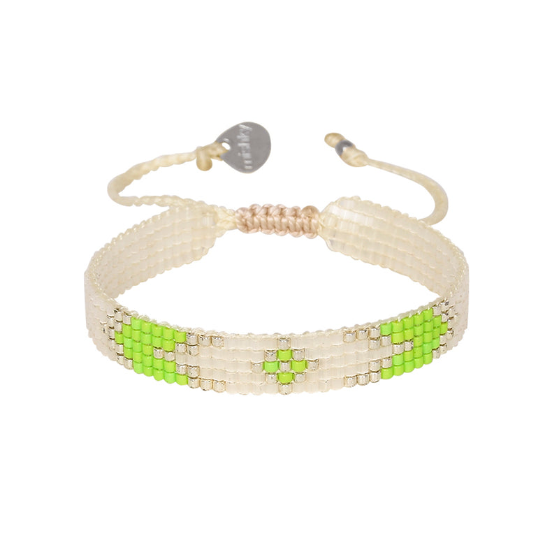 Peeky Bracelet - Green/White - BE-XS-11314