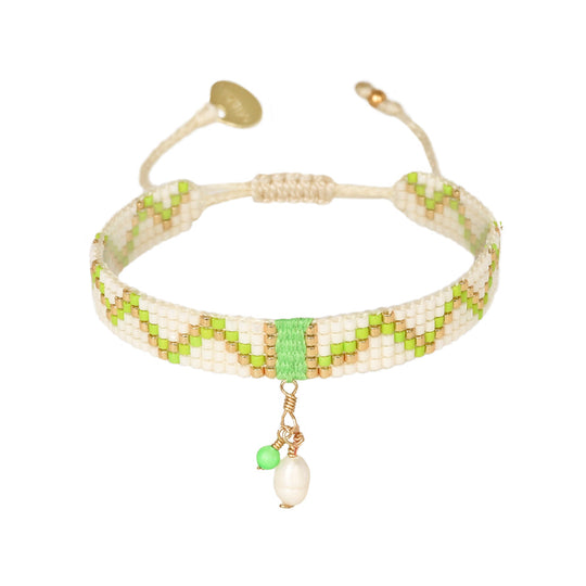 Macui 3.0 Bracelet - Green/White - B-BE-S-11154