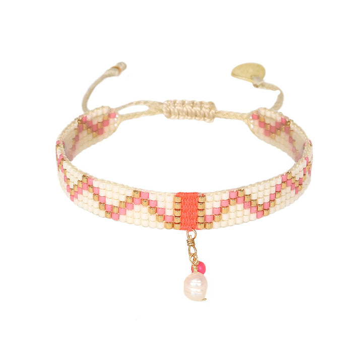 Macui 3.0 Bracelet - Pink/White - B-BE-S-11155
