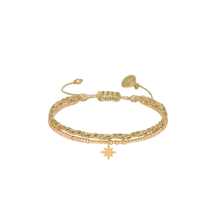 North Star Bracelet - Gold - B-BE-S-11263