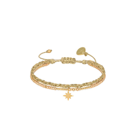 North Star Bracelet - Gold - B-BE-S-11263