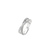 Milano Crossover Ring - Silver - 12020ZI
