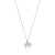 Small Elephant Charm Necklace - Gold/Silver - 1209N-TWT