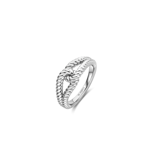 Milano Knot Ring - Silver - 12323SI