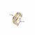 Milano Triple Band Ring - Gold/Silver - 12369ZY