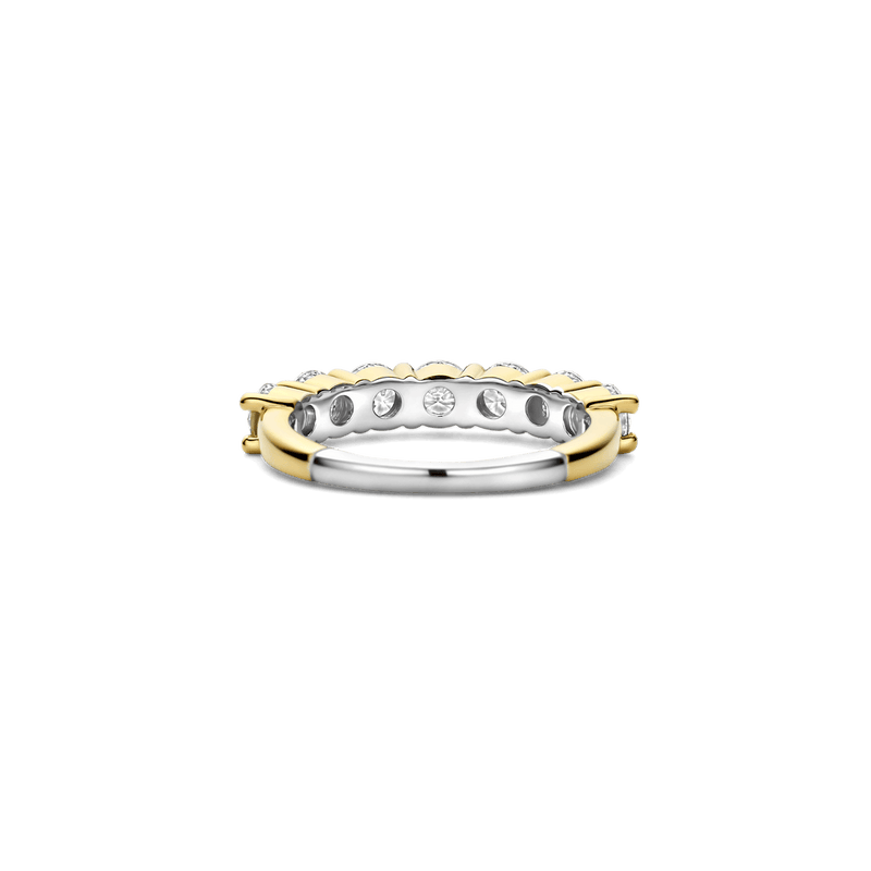 Milano CZ Seven Stone Ring - Gold - 12380ZY