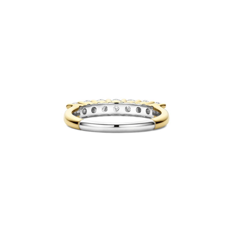 Milano CZ Seven Stone Ring - Gold - 12381ZY