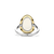 Milano Mother Of Pearl Stone Ring - Gold/Silver - 12386MW
