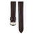 Rainbow Lizard Embossed Leather Watch Strap, NQR, Medium, 14mm Wide - Brown - 12302610-1-14-GB