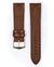 Rainbow Lizard Embossed Leather Watch Strap QR, Medium, 20mm Wide - Golden Brown - 12302670-1-20-GB
