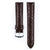 Crocograin Crocodile Embossed Leather Watch Strap QR, Long, 20mm wide - Brown - 12322810-2-20-SB