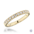 18ct Yellow Gold Skye Eternity Wedding Band - 0.33ct