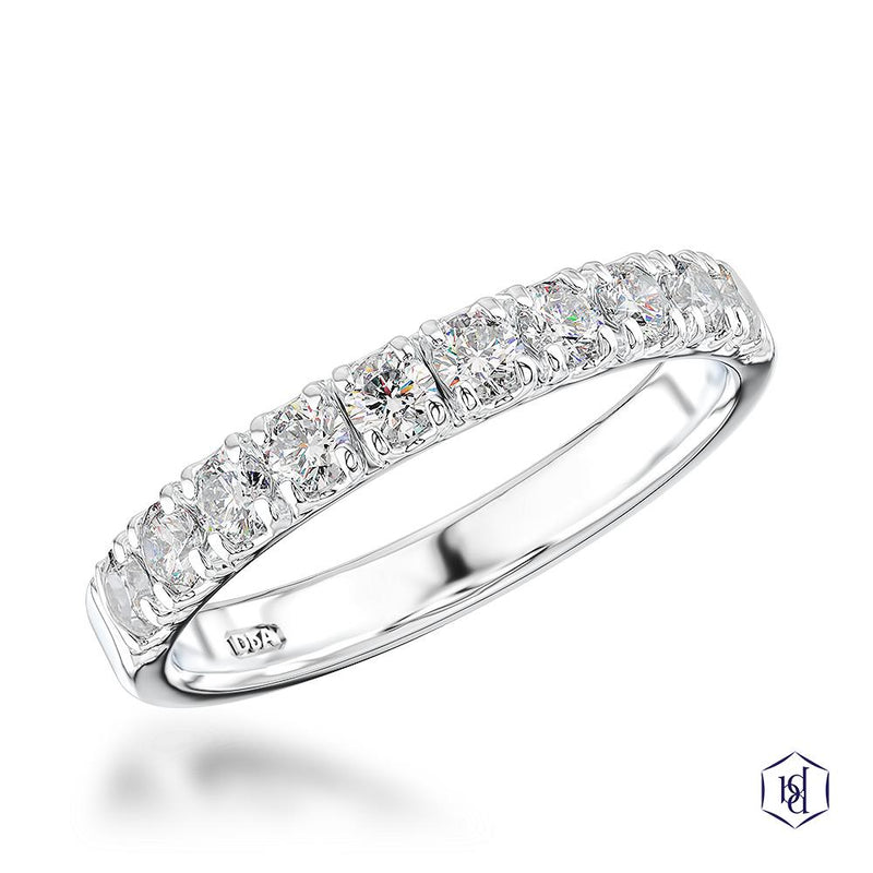 Platinum Skye Eternity Wedding Band - 0.53ct