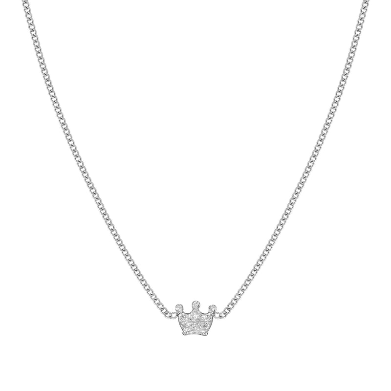 Fairy Icons Crown Necklace - Silver - 134102/039