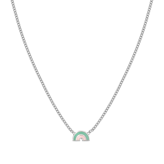 Fairy Icons Rainbow Necklace - Silver - 134102/044